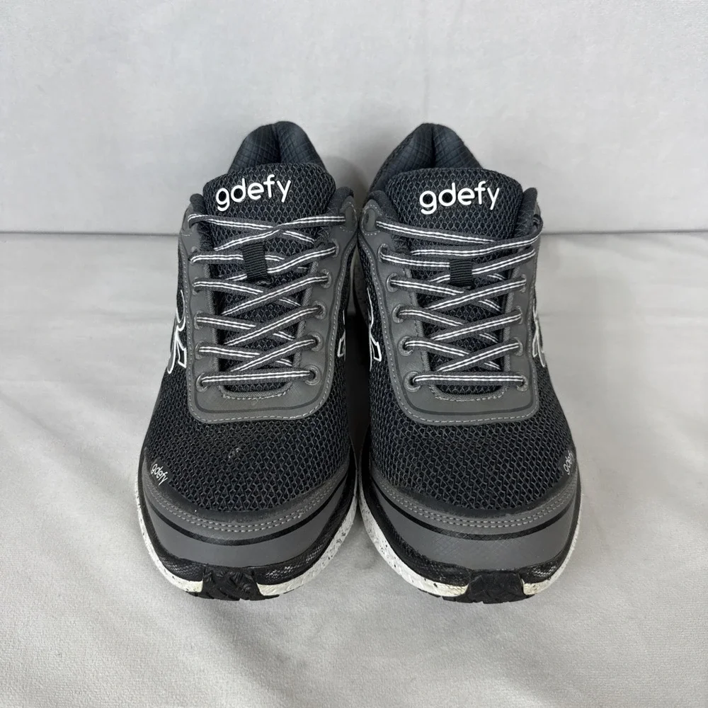 GDEFY Men's Gravity Defyer Shoes Size 8 Black White TB9024MGS-W‎ Athletic *Read